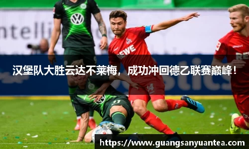 汉堡队大胜云达不莱梅，成功冲回德乙联赛巅峰！