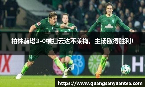 柏林赫塔3-0横扫云达不莱梅，主场取得胜利！