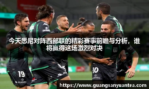 今天悉尼对阵西部联的精彩赛事前瞻与分析，谁将赢得这场激烈对决